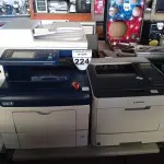 LOTE 224 - 02 IMPRESSORAS, SENDO 01 A LASER MODELO:5280 MARCA CANON E 01MULTIFUNCIONAL WORKCENTRE 6605 SEM TONER. (NO ESTADO) ATENÇÃO! FAZER A VISITAÇÃO ANTES DE ARREMATAR, NÃO SABEMOS SE FUNCIONA. LEILÃO NÃO TEM GARANTIA E NEM DEVOLUÇÃO, SUJEITO A POSSÍVEIS AVARIAS VISÍVEIS/OCULTAS E/OU AUSÊNCIA DE COMPONENTES.