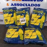 LOTE 262 - 01 LOTE COM 05 MACACÕES VOLH COVERTECH 300 TAMANHO EG NA COR AMARELA. (NOVO) (NO ESTADO) ATENÇÃO! FAZER A VISITAÇÃO ANTES DE ARREMATAR, NÃO SABEMOS SE FUNCIONA. LEILÃO NÃO TEM GARANTIA E NEM DEVOLUÇÃO, SUJEITO A POSSÍVEIS AVARIAS VISÍVEIS/OCULTAS E/OU AUSÊNCIA DE COMPONENTES.