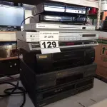 LOTE 129 - 03 VÍDEOS CASSETE E 05 DVDS MARCAS E MODELOS DIVERSOS. (NO ESTADO) ATENÇÃO! FAZER A VISITAÇÃO ANTES DE ARREMATAR, NÃO SABEMOS SE FUNCIONA. LEILÃO NÃO TEM GARANTIA E NEM DEVOLUÇÃO, SUJEITO A POSSÍVEIS AVARIAS VISÍVEIS/OCULTAS E/OU AUSÊNCIA DE COMPONENTES.