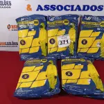 LOTE 371 - 01 LOTE COM 05 MACACÕES VOLH COVERTECH 300 TAMANHO G NA COR AMARELA. (NOVO) (NO ESTADO) ATENÇÃO! FAZER A VISITAÇÃO ANTES DE ARREMATAR, NÃO SABEMOS SE FUNCIONA. LEILÃO NÃO TEM GARANTIA E NEM DEVOLUÇÃO, SUJEITO A POSSÍVEIS AVARIAS VISÍVEIS/OCULTAS E/OU AUSÊNCIA DE COMPONENTES.