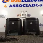 LOTE 082 - 02 IMPRESSORAS TÉRMICAS SEM MARCA APARENTE. (LIGANDO) (NO ESTADO) ATENÇÃO! FAZER A VISITAÇÃO ANTES DE ARREMATAR, NÃO SABEMOS SE FUNCIONA. LEILÃO NÃO TEM GARANTIA E NEM DEVOLUÇÃO, SUJEITO A POSSÍVEIS AVARIAS VISÍVEIS/OCULTAS E/OU AUSÊNCIA DE COMPONENTES.