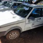 LOTE 017 - 01 FIAT UNO MILLE WAY ECON; PLACA: JHG-0091; ANO: 2009. CHASSI: 9BD15844AA6274016, RENAVAM: 00143781553; (FRENTE BATIDA, FAROL, GRADE E PARACHOQUES QUEBRADOS, VEÍCULO NÃO FUNCIONA BOMBA DE COMBUSTÍVEL TRAVADA). (NO ESTADO)