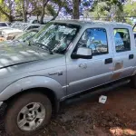 LOTE 047 - 01 CAMINHONETE FORD RANGER XLT 13P; PLACA: JIF-1974; ANO: 2009. CHASSI: 8AFER13P19J246873, RENAVAM: 00148266967; (SUSPENSÃO DIANTEIRA LE MUITO AVARIADA/ FREIO ABS COM DEFEITO/ BOMBA DE ALTA PRESSÃO DANIFICADA/ BOMBA DE BAIXA PRESSÃO TRAVADA BICOS INJETORES DEFEITUOSOS/ VEÍCULO NÃO FUNCIONA). (NO ESTADO)