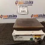 LOTE 101 - 01 AGITADOR MAGNÉTICO COM AQUECIMENTO, MODELO:LS61 220V MARCA LOGEN. (NO ESTADO) ATENÇÃO! FAZER A VISITAÇÃO ANTES DE ARREMATAR, NÃO SABEMOS SE FUNCIONA. LEILÃO NÃO TEM GARANTIA E NEM DEVOLUÇÃO, SUJEITO A POSSÍVEIS AVARIAS VISÍVEIS/OCULTAS E/OU AUSÊNCIA DE COMPONENTES.