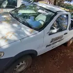 LOTE 018 - 01 FIAT STRADA PICK UP FIRE FLEX; PLACA: JIF-1564; ANO: 2009. CHASSI: 9BD27803M97161682, RENAVAM: 00148257402; (VEÍCULO NÃO FUNCIONA, CORREIA DENTADA QUEBRADA, VEÍCULO FALTANDO RETROVISORES EXTERNOS LD/LE) (NO ESTADO)