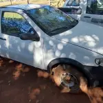 LOTE 019 - 01 FIAT STRADA PICK UP FIRE FLEX; PLACA: JIF-1604; ANO: 2009. CHASSI: 9BD27803M97161335, RENAVAM: 00148263062; (VEÍCULO NÃO FUNCIONA, BOMBA DE COMBUSTÍVEL TRAVADA). (NO ESTADO)