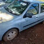 LOTE 011 - 01 RENAULT CLIO AUT1616VS; PLACA: JHM-0597; ANO: 2008. CHASSI: 8A1LB8E058L031615, RENAVAM: 00973881860; (NO ESTADO)