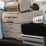 LOTE 188 - 01 LOTE COM IMPRESSORAS E SCANNERS. (NO ESTADO) ATENÇÃO! FAZER A VISITAÇÃO ANTES DE ARREMATAR, NÃO SABEMOS SE FUNCIONA. LEILÃO NÃO TEM GARANTIA E NEM DEVOLUÇÃO, SUJEITO A POSSÍVEIS AVARIAS VISÍVEIS/OCULTAS E/OU AUSÊNCIA DE COMPONENTES.