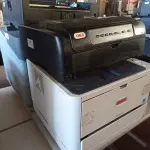 LOTE 177 - 04 IMPRESSORAS, SENDO 02 MATRICIAL. (NO ESTADO) ATENÇÃO! FAZER A VISITAÇÃO ANTES DE ARREMATAR, NÃO SABEMOS SE FUNCIONA. LEILÃO NÃO TEM GARANTIA E NEM DEVOLUÇÃO, SUJEITO A POSSÍVEIS AVARIAS VISÍVEIS/OCULTAS E/OU AUSÊNCIA DE COMPONENTES.