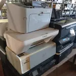 LOTE 138 - 14 IMPRESSORAS MARCAS E MODELOS DIVERSOS PARA RETIRADA DE PEÇAS. (NO ESTADO) ATENÇÃO! FAZER A VISITAÇÃO ANTES DE ARREMATAR, NÃO SABEMOS SE FUNCIONA. LEILÃO NÃO TEM GARANTIA E NEM DEVOLUÇÃO, SUJEITO A POSSÍVEIS AVARIAS VISÍVEIS/OCULTAS E/OU AUSÊNCIA DE COMPONENTES.