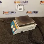 LOTE 101 - 01 AGITADOR MAGNÉTICO COM AQUECIMENTO, MODELO:LS61 220V MARCA LOGEN. (NO ESTADO) ATENÇÃO! FAZER A VISITAÇÃO ANTES DE ARREMATAR, NÃO SABEMOS SE FUNCIONA. LEILÃO NÃO TEM GARANTIA E NEM DEVOLUÇÃO, SUJEITO A POSSÍVEIS AVARIAS VISÍVEIS/OCULTAS E/OU AUSÊNCIA DE COMPONENTES.