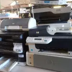 LOTE 156 - 09 IMPRESSORAS MARCAS E MODELOS DIVERSOS. (NO ESTADO) ATENÇÃO! FAZER A VISITAÇÃO ANTES DE ARREMATAR, NÃO SABEMOS SE FUNCIONA. LEILÃO NÃO TEM GARANTIA E NEM DEVOLUÇÃO, SUJEITO A POSSÍVEIS AVARIAS VISÍVEIS/OCULTAS E/OU AUSÊNCIA DE COMPONENTES.