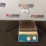 LOTE 101 - 01 AGITADOR MAGNÉTICO COM AQUECIMENTO, MODELO:LS61 220V MARCA LOGEN. (NO ESTADO) ATENÇÃO! FAZER A VISITAÇÃO ANTES DE ARREMATAR, NÃO SABEMOS SE FUNCIONA. LEILÃO NÃO TEM GARANTIA E NEM DEVOLUÇÃO, SUJEITO A POSSÍVEIS AVARIAS VISÍVEIS/OCULTAS E/OU AUSÊNCIA DE COMPONENTES.
