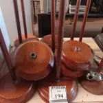 LOTE 194 - 09 PORTA BANDEIRAS. (NO ESTADO) ATENÇÃO! FAZER A VISITAÇÃO ANTES DE ARREMATAR, NÃO SABEMOS SE FUNCIONA. LEILÃO NÃO TEM GARANTIA E NEM DEVOLUÇÃO, SUJEITO A POSSÍVEIS AVARIAS VISÍVEIS/OCULTAS E/OU AUSÊNCIA DE COMPONENTES.