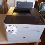 LOTE 045 - 03 IMPRESSORAS, SENDO 01 COLOR MODELO: CLP-680ND 110V, 01 HP LASERJET P2035 E 01 HP LASERJET 1320 AMBAS 110V. (NO ESTADO) ATENÇÃO! FAZER A VISITAÇÃO ANTES DE ARREMATAR, NÃO SABEMOS SE FUNCIONA. LEILÃO NÃO TEM GARANTIA E NEM DEVOLUÇÃO, SUJEITO A POSSÍVEIS AVARIAS VISÍVEIS/OCULTAS E/OU AUSÊNCIA DE COMPONENTES.