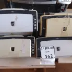 LOTE 162 - 06 SCANNERS MARCAS E MODELOS DIVERSOS E 02 FONTES. (NO ESTADO) ATENÇÃO! FAZER A VISITAÇÃO ANTES DE ARREMATAR, NÃO SABEMOS SE FUNCIONA. LEILÃO NÃO TEM GARANTIA E NEM DEVOLUÇÃO, SUJEITO A POSSÍVEIS AVARIAS VISÍVEIS/OCULTAS E/OU AUSÊNCIA DE COMPONENTES.