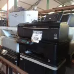 LOTE 138 - 14 IMPRESSORAS MARCAS E MODELOS DIVERSOS PARA RETIRADA DE PEÇAS. (NO ESTADO) ATENÇÃO! FAZER A VISITAÇÃO ANTES DE ARREMATAR, NÃO SABEMOS SE FUNCIONA. LEILÃO NÃO TEM GARANTIA E NEM DEVOLUÇÃO, SUJEITO A POSSÍVEIS AVARIAS VISÍVEIS/OCULTAS E/OU AUSÊNCIA DE COMPONENTES.