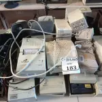 LOTE 183 - 01 LOTE COM DIVERSOS ESTABILIZADORES E IMPRESSORAS NÃO FISCAL. (NO ESTADO) ATENÇÃO! FAZER A VISITAÇÃO ANTES DE ARREMATAR, NÃO SABEMOS SE FUNCIONA. LEILÃO NÃO TEM GARANTIA E NEM DEVOLUÇÃO, SUJEITO A POSSÍVEIS AVARIAS VISÍVEIS/OCULTAS E/OU AUSÊNCIA DE COMPONENTES.