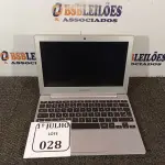 LOTE 028 - 01 NOTEBOOK MODELO: XE500C12 MARCA SAMSUNG SEM FONTE 12V. (NO ESTADO) ATENÇÃO! FAZER A VISITAÇÃO ANTES DE ARREMATAR, NÃO SABEMOS SE FUNCIONA. LEILÃO NÃO TEM GARANTIA E NEM DEVOLUÇÃO, SUJEITO A POSSÍVEIS AVARIAS VISÍVEIS/OCULTAS E/OU AUSÊNCIA DE COMPONENTES.