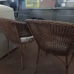 LOTE 441 - 02 CADEIRAS EM FIBRA SINTÉTICA COM ACENTO ALMOFADADO. (NO ESTADO) ATENÇÃO! FAZER A VISITAÇÃO ANTES DE ARREMATAR, NÃO SABEMOS SE FUNCIONA. LEILÃO NÃO TEM GARANTIA E NEM DEVOLUÇÃO, SUJEITO A POSSÍVEIS AVARIAS VISÍVEIS/OCULTAS E/OU AUSÊNCIA DE COMPONENTES.