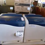 LOTE 167 - 02 IMPRESSORAS PHASER 6500 MARCA XEROX. (NO ESTADO) ATENÇÃO! FAZER A VISITAÇÃO ANTES DE ARREMATAR, NÃO SABEMOS SE FUNCIONA. LEILÃO NÃO TEM GARANTIA E NEM DEVOLUÇÃO, SUJEITO A POSSÍVEIS AVARIAS VISÍVEIS/OCULTAS E/OU AUSÊNCIA DE COMPONENTES.
