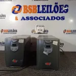 LOTE 058 - 02 NOBREAKS DE 1900VA CADA. (NO ESTADO) ATENÇÃO! FAZER A VISITAÇÃO ANTES DE ARREMATAR, NÃO SABEMOS SE FUNCIONA. LEILÃO NÃO TEM GARANTIA E NEM DEVOLUÇÃO, SUJEITO A POSSÍVEIS AVARIAS VISÍVEIS/OCULTAS E/OU AUSÊNCIA DE COMPONENTES.