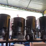 LOTE 046 - 04 CAFETEIRAS EM INOX. (NO ESTADO) ATENÇÃO! FAZER A VISITAÇÃO ANTES DE ARREMATAR, NÃO SABEMOS SE FUNCIONA. LEILÃO NÃO TEM GARANTIA E NEM DEVOLUÇÃO, SUJEITO A POSSÍVEIS AVARIAS VISÍVEIS/OCULTAS E/OU AUSÊNCIA DE COMPONENTES.