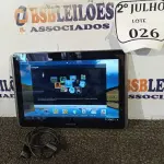 LOTE 026 - 01 TABLET MARCA SAMSUNG COM CABO. (NO ESTADO) ATENÇÃO! FAZER A VISITAÇÃO ANTES DE ARREMATAR, NÃO SABEMOS SE FUNCIONA. LEILÃO NÃO TEM GARANTIA E NEM DEVOLUÇÃO, SUJEITO A POSSÍVEIS AVARIAS VISÍVEIS/OCULTAS E/OU AUSÊNCIA DE COMPONENTES.