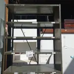 LOTE 308 - 01 ARMÁRIO DE AÇO COM 06 PRATELEIRAS. (NO ESTADO) ATENÇÃO! FAZER A VISITAÇÃO ANTES DE ARREMATAR, NÃO SABEMOS SE FUNCIONA. LEILÃO NÃO TEM GARANTIA E NEM DEVOLUÇÃO, SUJEITO A POSSÍVEIS AVARIAS VISÍVEIS/OCULTAS E/OU AUSÊNCIA DE COMPONENTES.