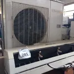 LOTE 205 - 01 SUCATA DE CONDICIONADORA E 01 EVAPORADORA DE AR. (NO ESTADO) ATENÇÃO! FAZER A VISITAÇÃO ANTES DE ARREMATAR, NÃO SABEMOS SE FUNCIONA. LEILÃO NÃO TEM GARANTIA E NEM DEVOLUÇÃO, SUJEITO A POSSÍVEIS AVARIAS VISÍVEIS/OCULTAS E/OU AUSÊNCIA DE COMPONENTES.