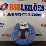 LOTE 245 - 01 ROLO DE CABO FLEXÍVEL 1×10MM NA COR AZUL. (NO ESTADO) ATENÇÃO! FAZER A VISITAÇÃO ANTES DE ARREMATAR, NÃO SABEMOS SE FUNCIONA. LEILÃO NÃO TEM GARANTIA E NEM DEVOLUÇÃO, SUJEITO A POSSÍVEIS AVARIAS VISÍVEIS/OCULTAS E/OU AUSÊNCIA DE COMPONENTES.