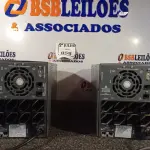 LOTE 058 - 02 NOBREAKS DE 1900VA CADA. (NO ESTADO) ATENÇÃO! FAZER A VISITAÇÃO ANTES DE ARREMATAR, NÃO SABEMOS SE FUNCIONA. LEILÃO NÃO TEM GARANTIA E NEM DEVOLUÇÃO, SUJEITO A POSSÍVEIS AVARIAS VISÍVEIS/OCULTAS E/OU AUSÊNCIA DE COMPONENTES.