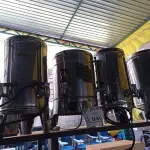 LOTE 046 - 04 CAFETEIRAS EM INOX. (NO ESTADO) ATENÇÃO! FAZER A VISITAÇÃO ANTES DE ARREMATAR, NÃO SABEMOS SE FUNCIONA. LEILÃO NÃO TEM GARANTIA E NEM DEVOLUÇÃO, SUJEITO A POSSÍVEIS AVARIAS VISÍVEIS/OCULTAS E/OU AUSÊNCIA DE COMPONENTES.