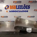 LOTE 050 - 02 BANDEJAS DE INOX. (NO ESTADO) ATENÇÃO! FAZER A VISITAÇÃO ANTES DE ARREMATAR, NÃO SABEMOS SE FUNCIONA. LEILÃO NÃO TEM GARANTIA E NEM DEVOLUÇÃO, SUJEITO A POSSÍVEIS AVARIAS VISÍVEIS/OCULTAS E/OU AUSÊNCIA DE COMPONENTES.
