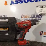 LOTE 109 - 01 PARAFUSADEIRA MARCA SCHUZ COM BATERIA. (NO ESTADO) ATENÇÃO! FAZER A VISITAÇÃO ANTES DE ARREMATAR, NÃO SABEMOS SE FUNCIONA. LEILÃO NÃO TEM GARANTIA E NEM DEVOLUÇÃO, SUJEITO A POSSÍVEIS AVARIAS VISÍVEIS/OCULTAS E/OU AUSÊNCIA DE COMPONENTES.