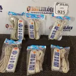 LOTE 025 - 06 EXTENSÕES HUAISHENG. (NO ESTADO) ATENÇÃO! FAZER A VISITAÇÃO ANTES DE ARREMATAR, NÃO SABEMOS SE FUNCIONA. LEILÃO NÃO TEM GARANTIA E NEM DEVOLUÇÃO, SUJEITO A POSSÍVEIS AVARIAS VISÍVEIS/OCULTAS E/OU AUSÊNCIA DE COMPONENTES.