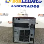 LOTE 054 - 01 NOBREAK APC SMART-UPS 1500 DE 1000VA 700W. (NO ESTADO) ATENÇÃO! FAZER A VISITAÇÃO ANTES DE ARREMATAR, NÃO SABEMOS SE FUNCIONA. LEILÃO NÃO TEM GARANTIA E NEM DEVOLUÇÃO, SUJEITO A POSSÍVEIS AVARIAS VISÍVEIS/OCULTAS E/OU AUSÊNCIA DE COMPONENTES.