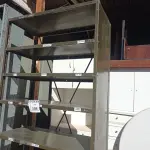 LOTE 308 - 01 ARMÁRIO DE AÇO COM 06 PRATELEIRAS. (NO ESTADO) ATENÇÃO! FAZER A VISITAÇÃO ANTES DE ARREMATAR, NÃO SABEMOS SE FUNCIONA. LEILÃO NÃO TEM GARANTIA E NEM DEVOLUÇÃO, SUJEITO A POSSÍVEIS AVARIAS VISÍVEIS/OCULTAS E/OU AUSÊNCIA DE COMPONENTES.