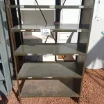 LOTE 308 - 01 ARMÁRIO DE AÇO COM 06 PRATELEIRAS. (NO ESTADO) ATENÇÃO! FAZER A VISITAÇÃO ANTES DE ARREMATAR, NÃO SABEMOS SE FUNCIONA. LEILÃO NÃO TEM GARANTIA E NEM DEVOLUÇÃO, SUJEITO A POSSÍVEIS AVARIAS VISÍVEIS/OCULTAS E/OU AUSÊNCIA DE COMPONENTES.