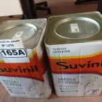 LOTE 165 - 02 LATAS DE MASSA CORRIDA PARA PAREDES INTERIOR CONTENDO 28KG CADA MARCA SUVINIL. (NO ESTADO) ATENÇÃO! FAZER A VISITAÇÃO ANTES DE ARREMATAR, NÃO SABEMOS SE FUNCIONA. LEILÃO NÃO TEM GARANTIA E NEM DEVOLUÇÃO, SUJEITO A POSSÍVEIS AVARIAS VISÍVEIS/OCULTAS E/OU AUSÊNCIA DE COMPONENTES.