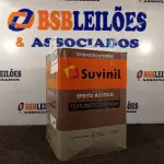 LOTE 130 - 01 LATA DE TINTA TEXTURATTO PREMIUM EFEITO RÚSTICO EXTERIOR/INTERIOR SUVINIL 25KG. (NO ESTADO) ATENÇÃO! FAZER A VISITAÇÃO ANTES DE ARREMATAR, NÃO SABEMOS SE FUNCIONA. LEILÃO NÃO TEM GARANTIA E NEM DEVOLUÇÃO, SUJEITO A POSSÍVEIS AVARIAS VISÍVEIS/OCULTAS E/OU AUSÊNCIA DE COMPONENTES.