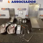 LOTE 032 - 01 LOTE COM MATERIAIS ODONTOLÓGICOS DIVERSOS . (NO ESTADO) ATENÇÃO! FAZER A VISITAÇÃO ANTES DE ARREMATAR, NÃO SABEMOS SE FUNCIONA. LEILÃO NÃO TEM GARANTIA E NEM DEVOLUÇÃO, SUJEITO A POSSÍVEIS AVARIAS VISÍVEIS/OCULTAS E/OU AUSÊNCIA DE COMPONENTES.