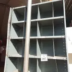 LOTE 307 - 01 ESTANTE DE AÇO COM 07 PRATELEIRAS. (NO ESTADO) ATENÇÃO! FAZER A VISITAÇÃO ANTES DE ARREMATAR, NÃO SABEMOS SE FUNCIONA. LEILÃO NÃO TEM GARANTIA E NEM DEVOLUÇÃO, SUJEITO A POSSÍVEIS AVARIAS VISÍVEIS/OCULTAS E/OU AUSÊNCIA DE COMPONENTES.