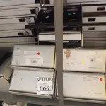 LOTE 066 - 09 SCANNERS, SENDO 08 S1500 E 01 S510 MARCA FUJITSU. (NO ESTADO) ATENÇÃO! FAZER A VISITAÇÃO ANTES DE ARREMATAR, NÃO SABEMOS SE FUNCIONA. LEILÃO NÃO TEM GARANTIA E NEM DEVOLUÇÃO, SUJEITO A POSSÍVEIS AVARIAS VISÍVEIS/OCULTAS E/OU AUSÊNCIA DE COMPONENTES.