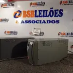 LOTE 058 - 02 NOBREAKS DE 1900VA CADA. (NO ESTADO) ATENÇÃO! FAZER A VISITAÇÃO ANTES DE ARREMATAR, NÃO SABEMOS SE FUNCIONA. LEILÃO NÃO TEM GARANTIA E NEM DEVOLUÇÃO, SUJEITO A POSSÍVEIS AVARIAS VISÍVEIS/OCULTAS E/OU AUSÊNCIA DE COMPONENTES.