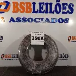 LOTE 250 - 01 ROLO DE CABO FLEXÍVEL 1×10MM NA COR PRETA. (NO ESTADO) ATENÇÃO! FAZER A VISITAÇÃO ANTES DE ARREMATAR, NÃO SABEMOS SE FUNCIONA. LEILÃO NÃO TEM GARANTIA E NEM DEVOLUÇÃO, SUJEITO A POSSÍVEIS AVARIAS VISÍVEIS/OCULTAS E/OU AUSÊNCIA DE COMPONENTES.