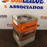 LOTE 070 - 01 LATA DE TINTA TEXTURATTO PREMIUM EFEITO RÚSTICO EXTERIOR/INTERIOR SUVINIL 25KG. (NO ESTADO) ATENÇÃO! FAZER A VISITAÇÃO ANTES DE ARREMATAR, NÃO SABEMOS SE FUNCIONA. LEILÃO NÃO TEM GARANTIA E NEM DEVOLUÇÃO, SUJEITO A POSSÍVEIS AVARIAS VISÍVEIS/OCULTAS E/OU AUSÊNCIA DE COMPONENTES.