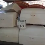 LOTE 070 - 05 DISPENSES E 03 TAMPAS DE VASO SANITÁRIO. (NO ESTADO) ATENÇÃO! FAZER A VISITAÇÃO ANTES DE ARREMATAR, NÃO SABEMOS SE FUNCIONA. LEILÃO NÃO TEM GARANTIA E NEM DEVOLUÇÃO, SUJEITO A POSSÍVEIS AVARIAS VISÍVEIS/OCULTAS E/OU AUSÊNCIA DE COMPONENTES.