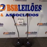 LOTE 064 - 02 MICROFONES DE MESA PROFISSIONAL MMF 302. (NO ESTADO) ATENÇÃO! FAZER A VISITAÇÃO ANTES DE ARREMATAR, NÃO SABEMOS SE FUNCIONA. LEILÃO NÃO TEM GARANTIA E NEM DEVOLUÇÃO, SUJEITO A POSSÍVEIS AVARIAS VISÍVEIS/OCULTAS E/OU AUSÊNCIA DE COMPONENTES.