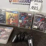 LOTE 015 - 05 JOGOS PARA PS3 E 01 CONTROLE PARA PS2. (NO ESTADO) ATENÇÃO! FAZER A VISITAÇÃO ANTES DE ARREMATAR, NÃO SABEMOS SE FUNCIONA. LEILÃO NÃO TEM GARANTIA E NEM DEVOLUÇÃO, SUJEITO A POSSÍVEIS AVARIAS VISÍVEIS/OCULTAS E/OU AUSÊNCIA DE COMPONENTES.